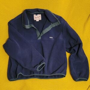 Vintage Woolrich polartec fleece pullover sweater, large